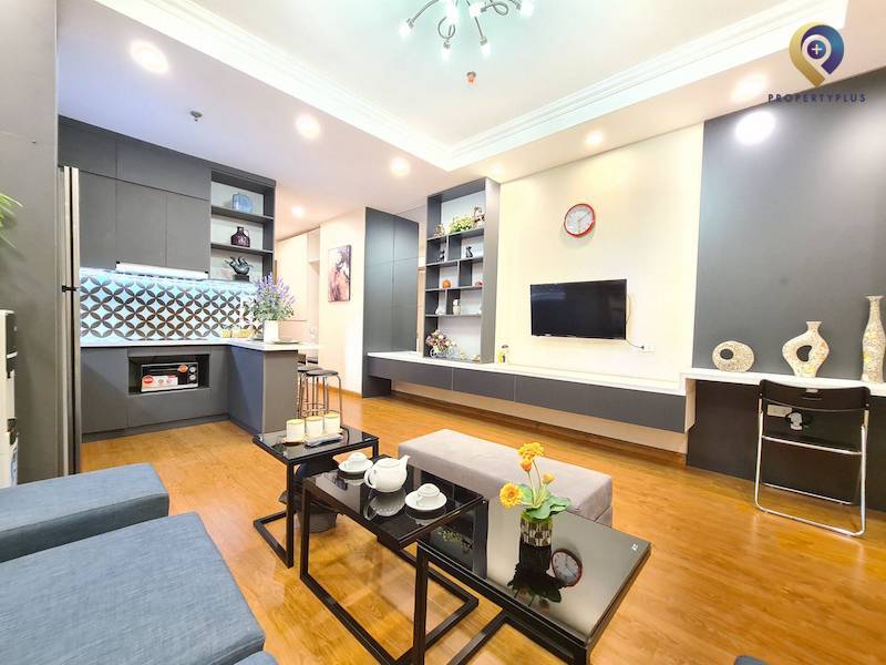 Royal City Apartment has many 1-bedroom apartments with high-class furniture